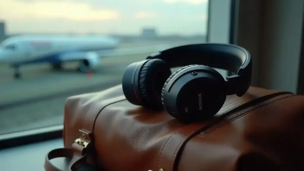 The Ultimate Noise-Canceling Headphones Showdown: Sony WH-1000XM5 vs Bose QuietComfort Ultra for Travelers Sony WH-1000XM5 and Bose QuietComfort Ultra headphones in a travel setting