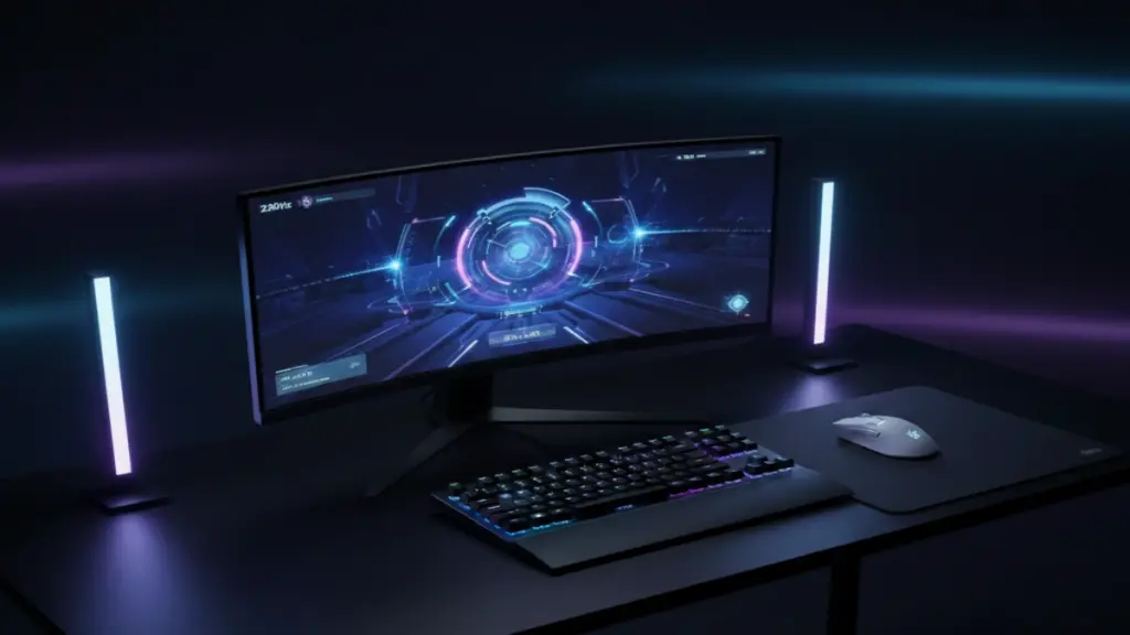 The Gaming Revolution: Why Your Peripherals Matter More Than Your GPU High-end gaming peripherals including a mechanical keyboard, wireless mouse, and 240Hz monitor on a modern desk setup.