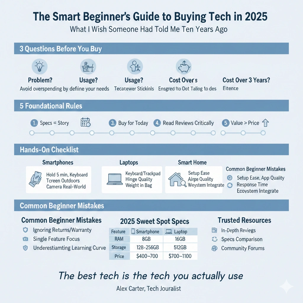 Choosing smartphones and laptops in 2025