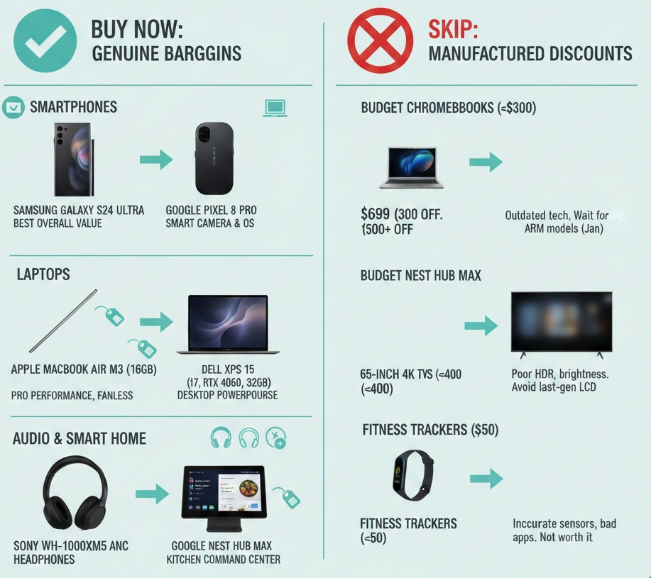 smartphone and laptop tech deals