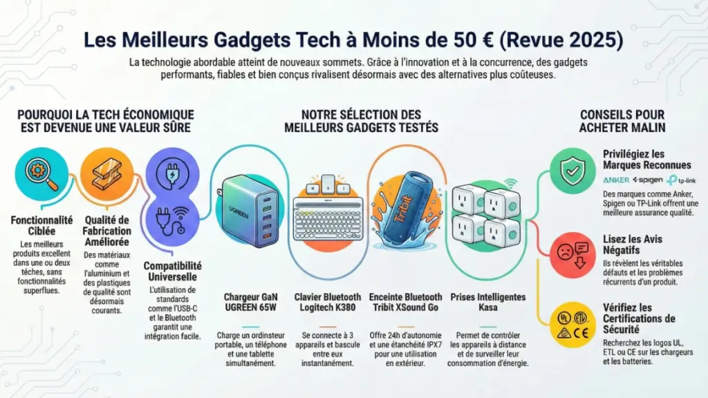 Budget tech gadgets compared to premium alternatives