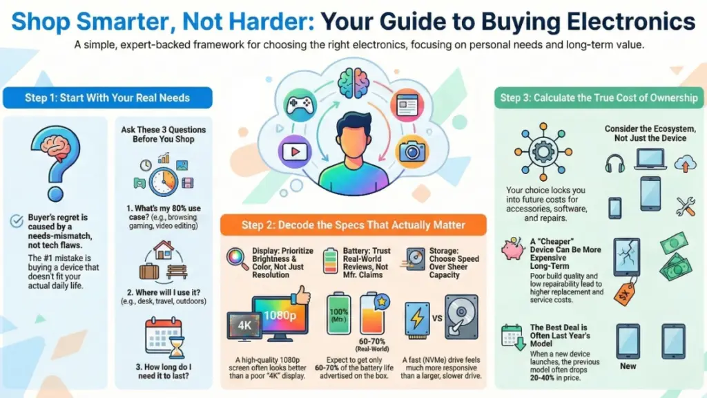 How to choose electronics based on real needs in 2025