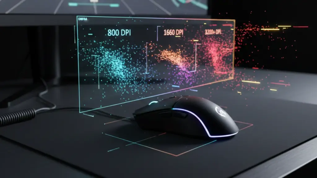 Gaming mouse DPI levels explained