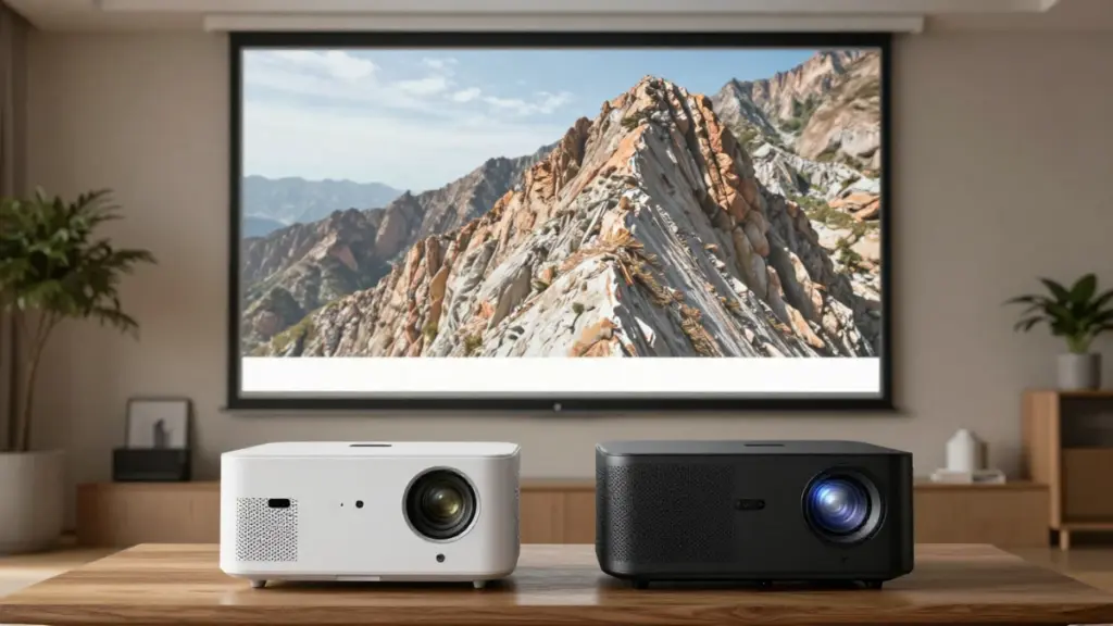 mini projector vs regular projector comparison