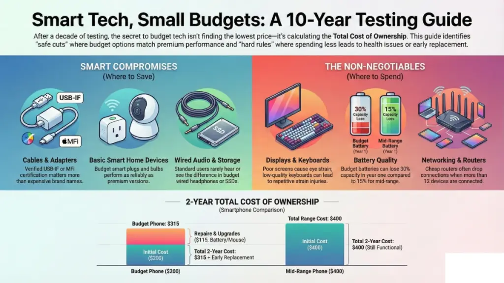 smart budget tech setup