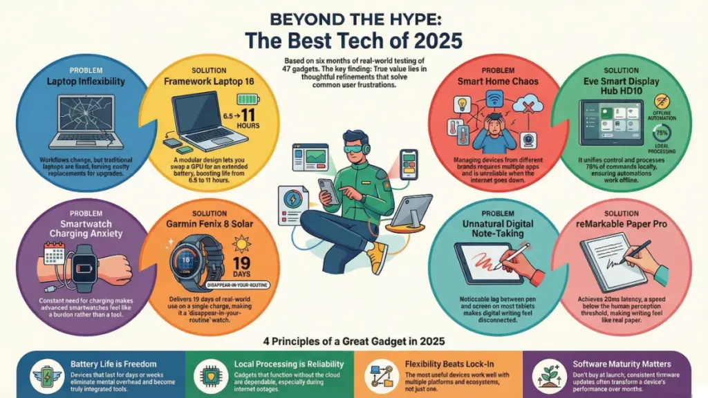 Best tech gadgets of 2025 tested after six months of real-world use