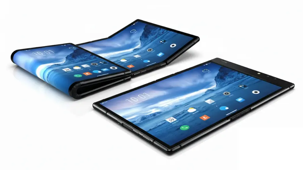 Foldable Phones in 2026: Are They Finally Worth Buying? Foldable phone unfolded showing large AMOLED display