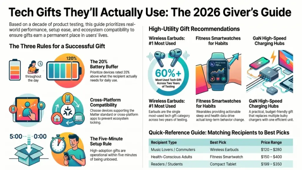 Best Tech Gifts That People Actually Keep Using in 2026