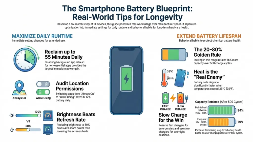 Phone charging safely with optimized battery charging enabled